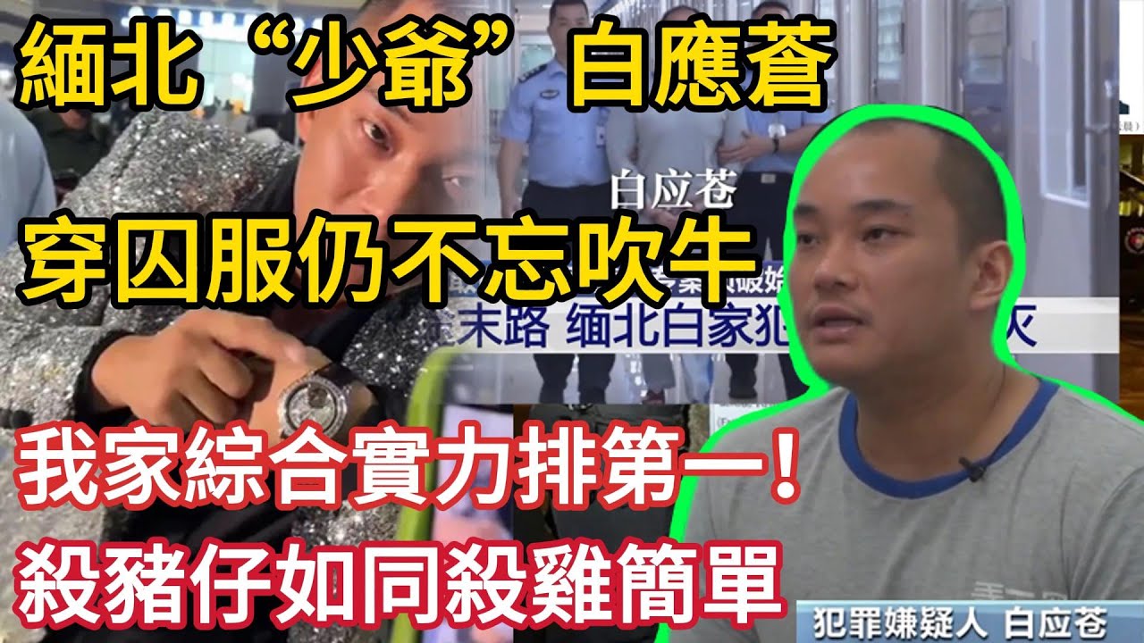 緬北小霸王獄中仍不忘吹牛：武裝力量2000人，在果敢綜合實力排第一！講述白家的榮耀史。#X調查#wayne調查