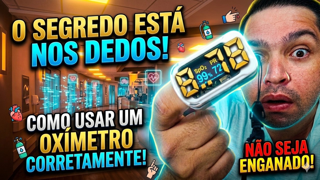 OXÍMETRO DE DEDO: PRECISO TER UM EM CASA? | Entenda pra que serve (DIY)