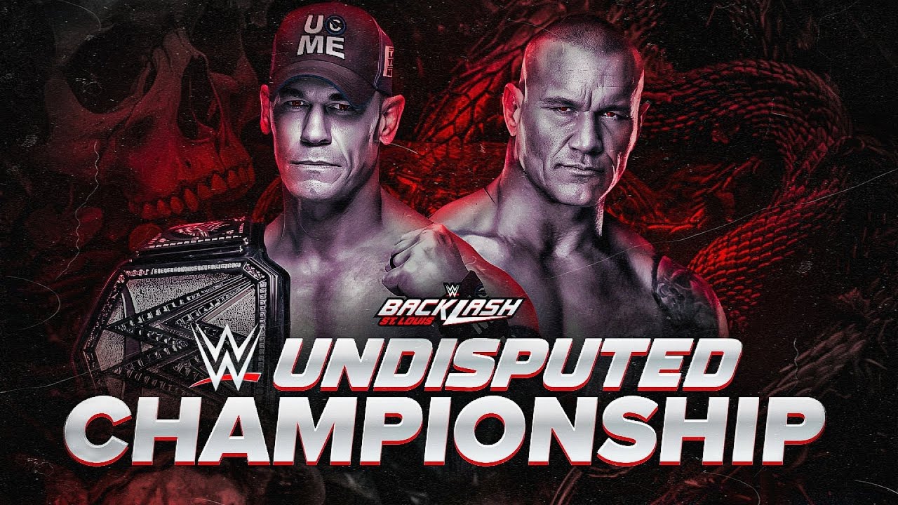 WWE Backlash 2025 - John Cena vs Randy Orton (WWE Undisputed Championship)