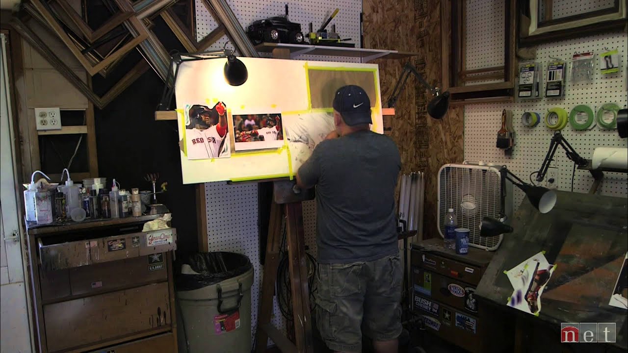 Sports Artist Armando Villarreal - a Nebraska Story