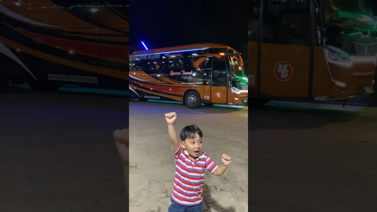 Bus Telolet Basuri V3 😀😅👍 #bustelolet #basuriv3 #shortvideo #shorts