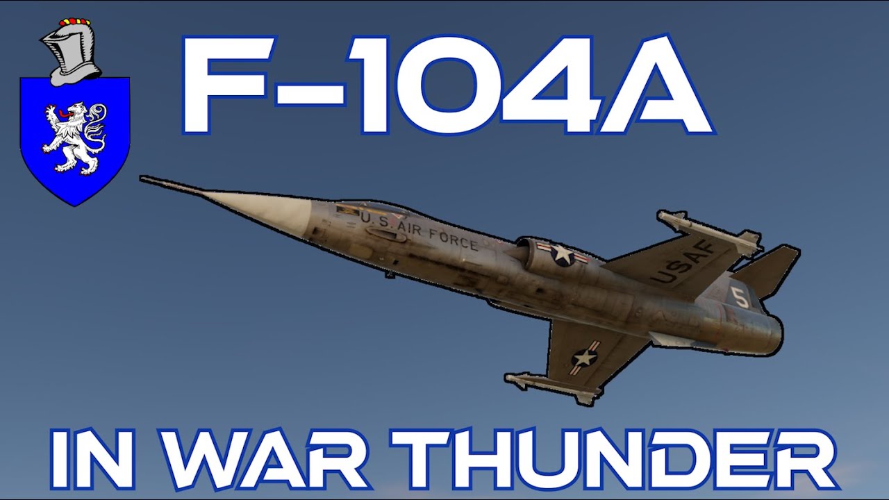 F-104A в Warthunder: базовый обзор