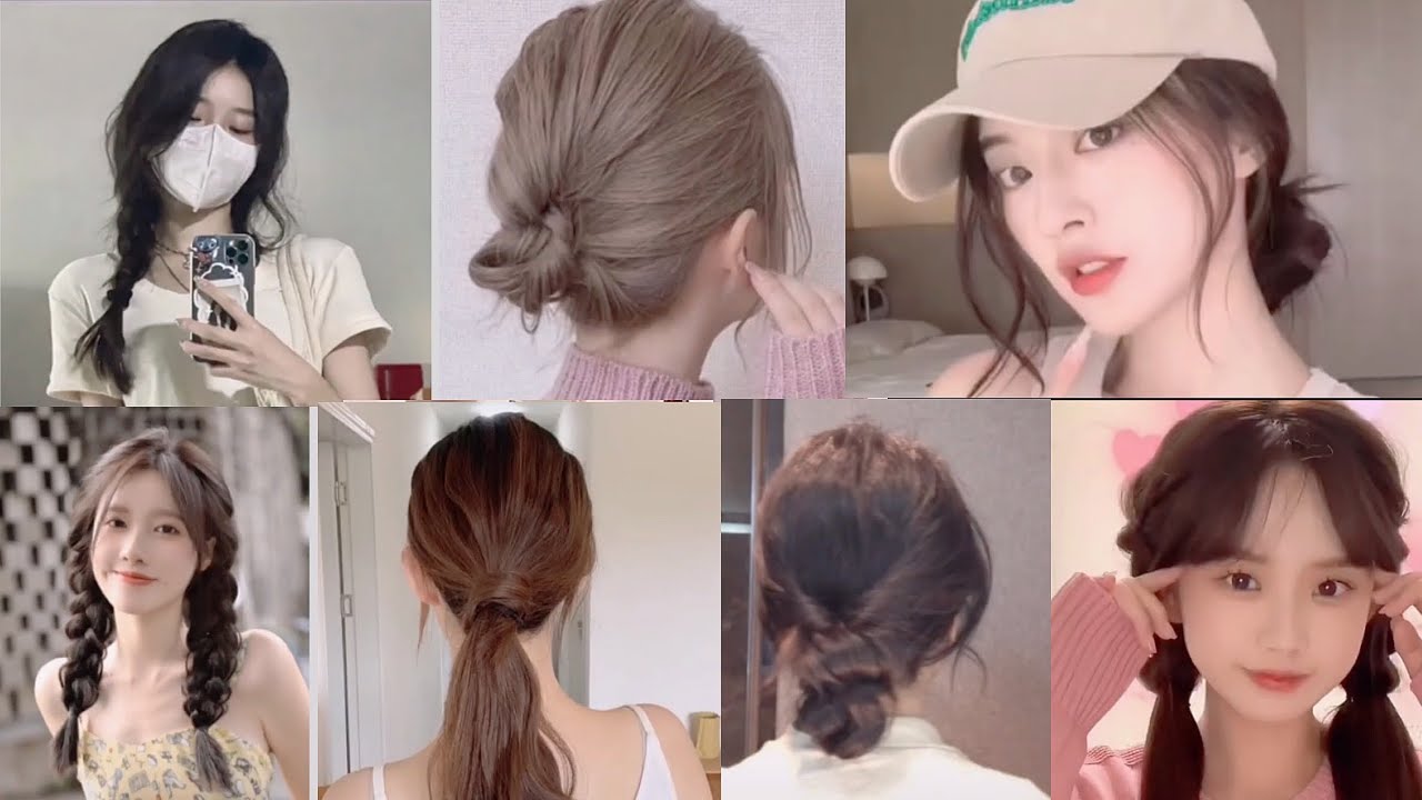 🌸🌈NHỮNG TIPS BUỘC//BÚI TÓC ĐƠN GIẢN SIÊU XINH - 1 phần để con gái trở nên xinh hơn 🍭 Douyin China