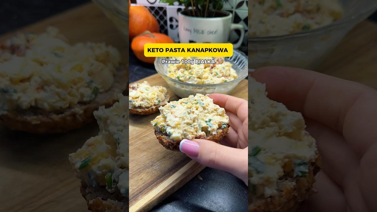 KETO PASTA KANAPKOWA - prawie 100g białka