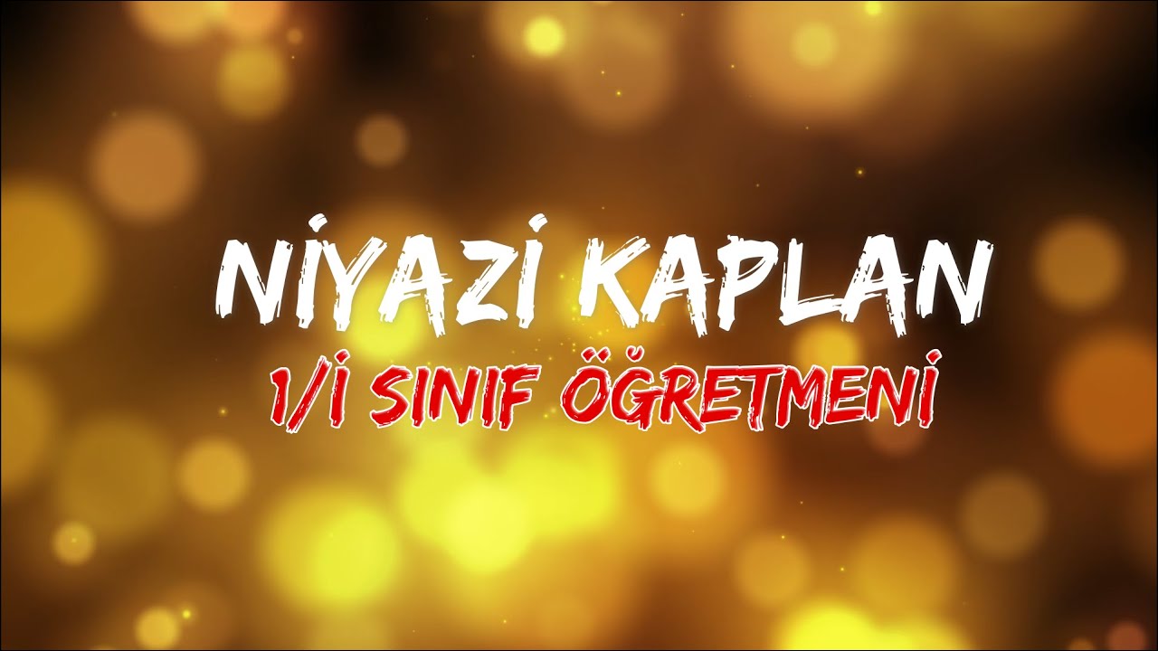 1 İ Niyazi KAPLAN KARNE GÖRÜŞÜ