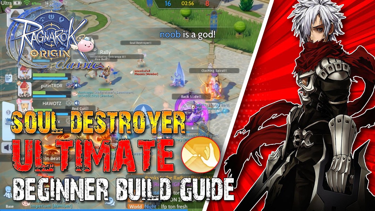 ROOC Assassin Cross Soul Destroyer early game PVE & PVP  Beginner Build Guide