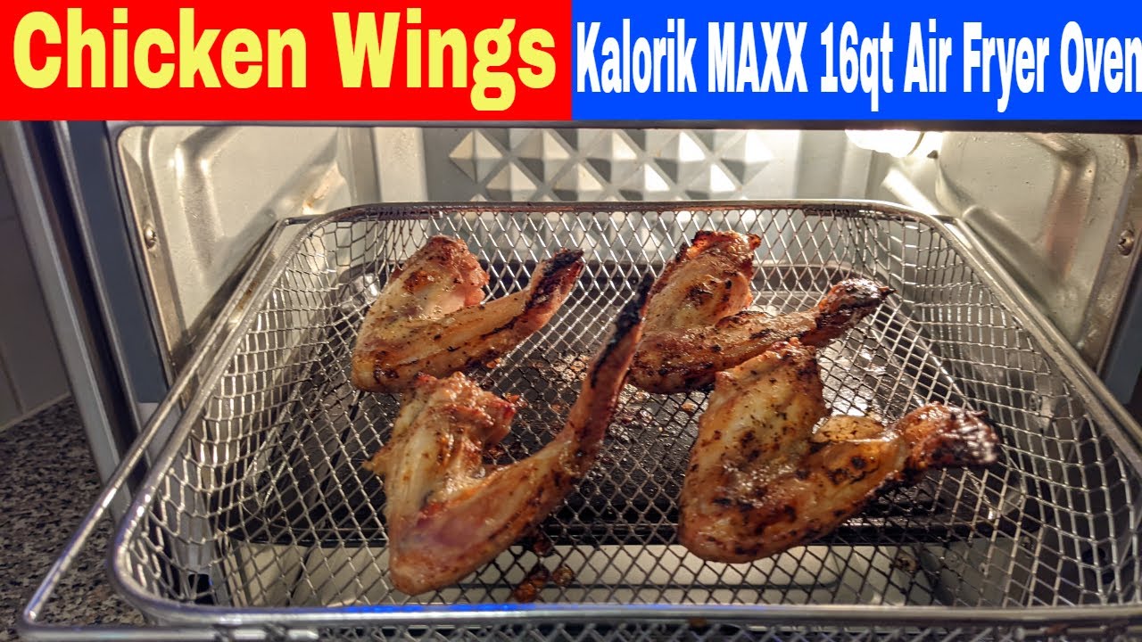 Рецепт куриных крылышек для аэрогриля Kalorik MAXX объемом 16 кварт.