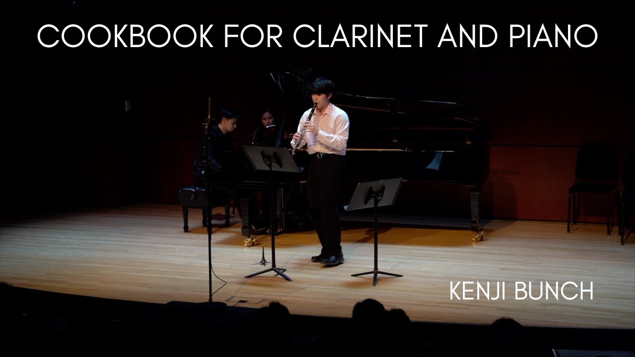 Kenji Bunch: Cookbook for Clarinet and Piano
