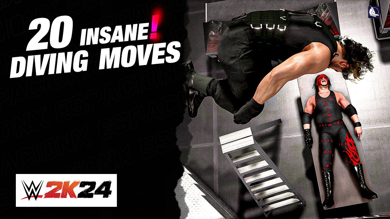 WWE 2K24 Top 20 EXTREME High-flying Moves