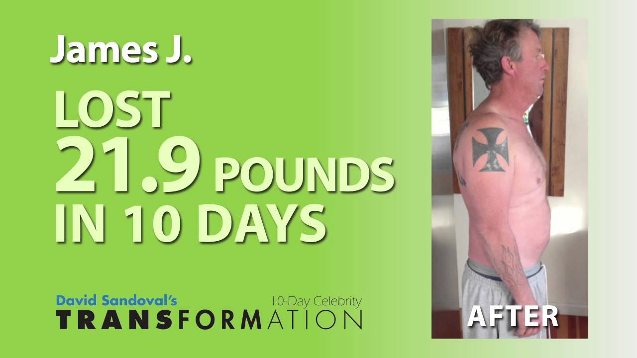David Sandoval's 10-Day Transformation: Before & After Photo Loop