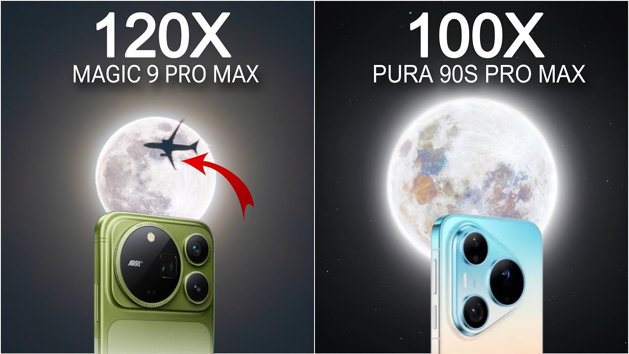 Honor Magic 9 Pro Max Vs Huawei Pura 90S Pro Max Zoom Test Comparison