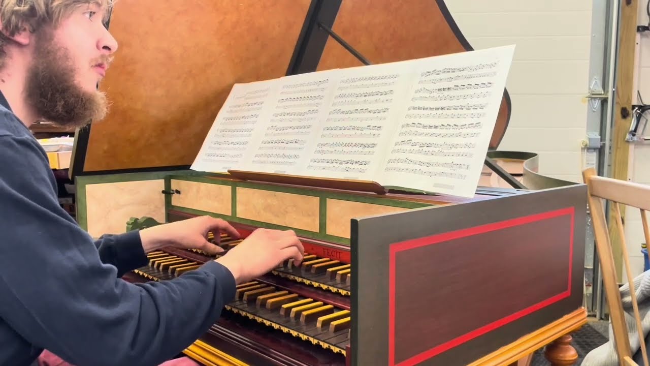 George Frideric Handel: Keyboard Concerto in B-Flat Major, Op. 7 No. 6 (performed solo)