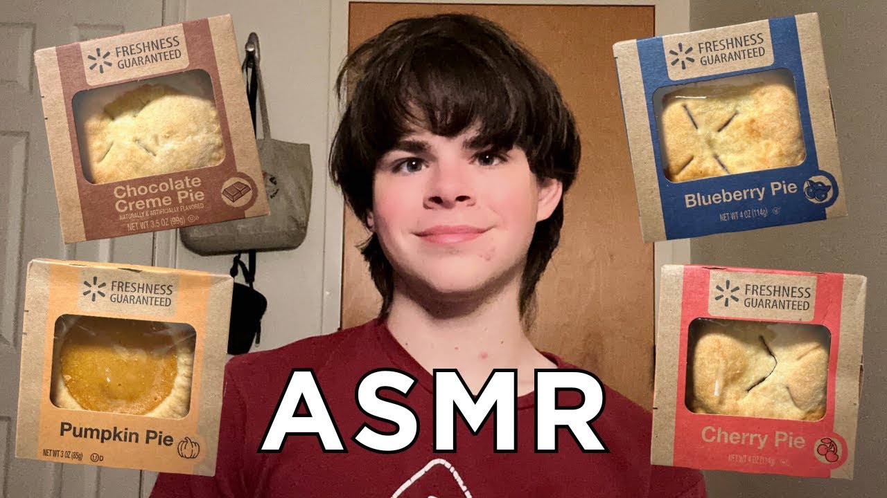 ASMR Pie Mukbang 🥧 | Eating Sounds