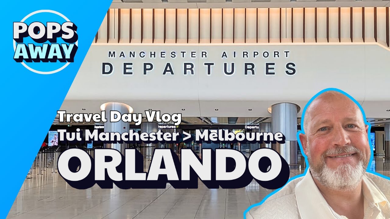 📍 Orlando Travel Day Vlog | TUI Flight ✈️ Manchester to Melbourne Orlando | Port Canaveral FishLips