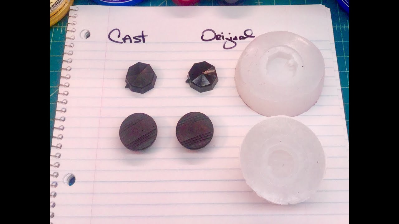 How To Mold & Cast Vintage Radio Knobs