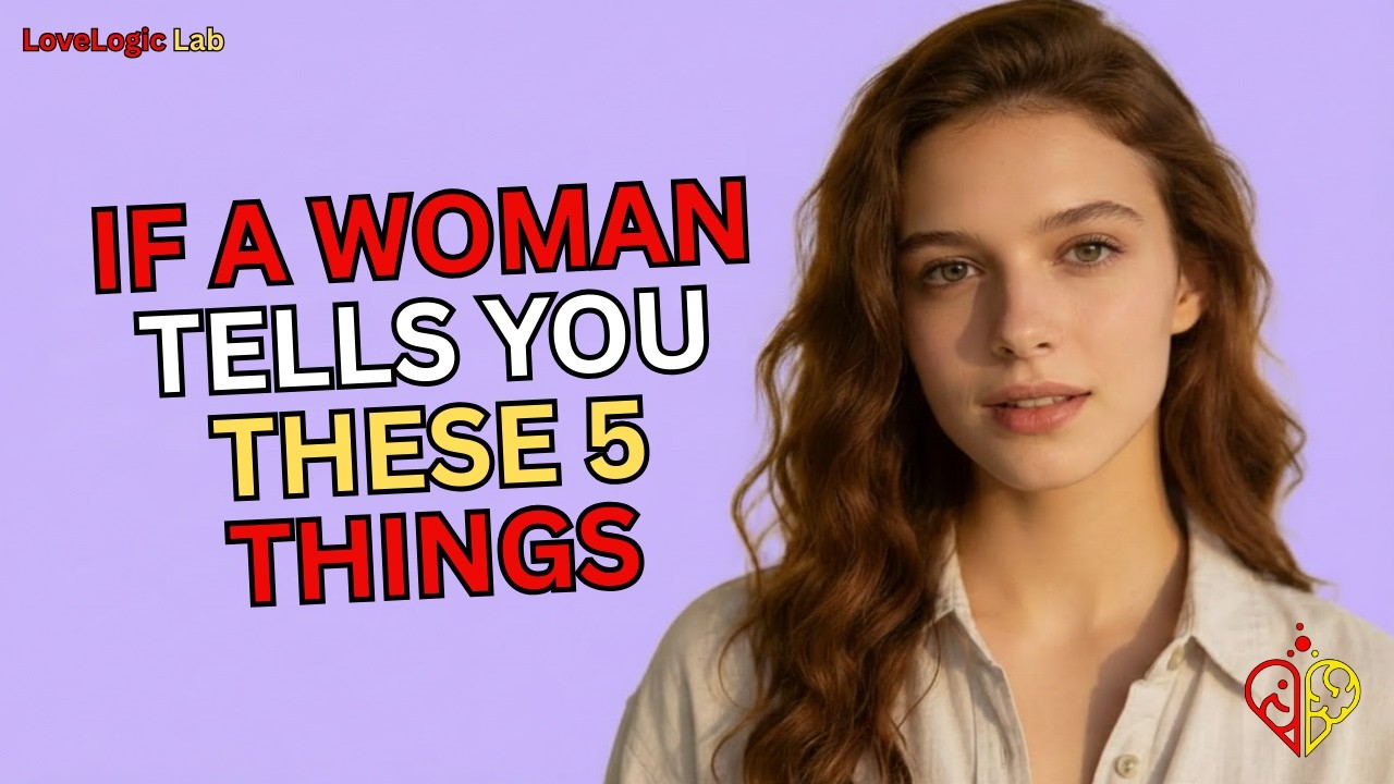 If A Woman TELLS You These 5 Things, WALK AWAY FROM HER | Female Psychology