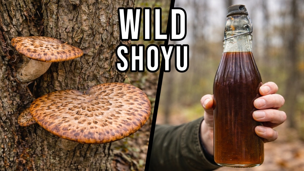 Homemade Soy Sauce?  YES WE DID! (Wild Shoyu)