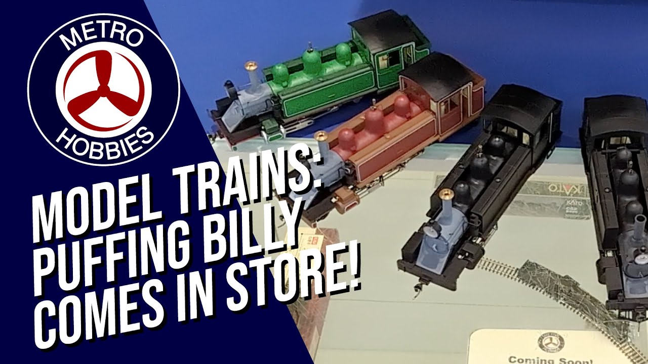We welcome (and take a closer look) at Puffing Billy in our store! | Model Trains Up Close