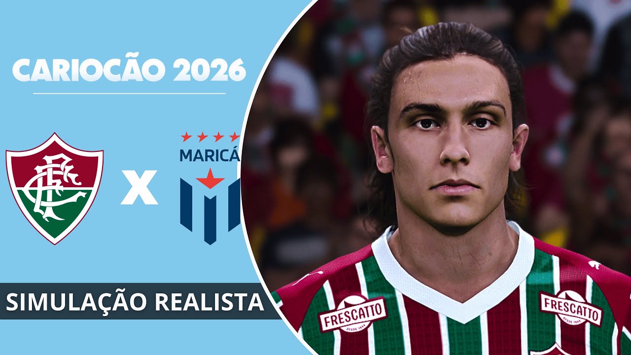 Fluminense vs Maricá | CARIOCÃO 2026 | Simulação Realista | PES 2026 GOGOZPATCH.
