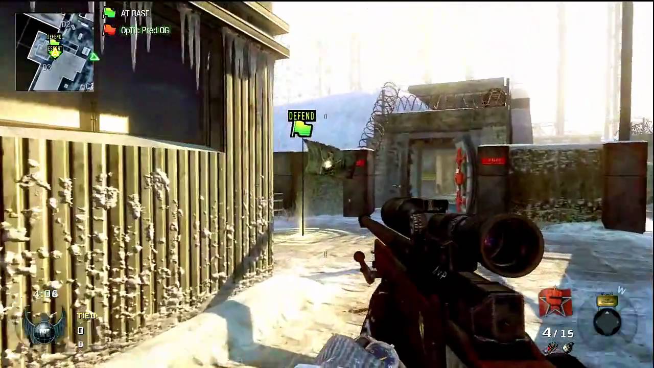 Snipers Vs AK74u's GB MATCH - OpTic Predator - OpTic Nadeshot