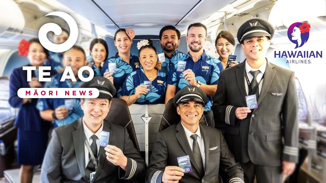 First international ʻōlelo Hawaiʻi flight supports reo revitalisation | Te Ao Māori News