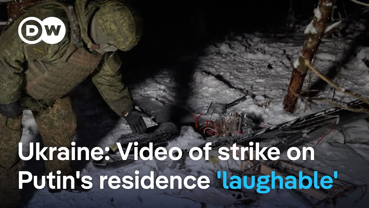 Russia says video shows evidence of attack on Putin's private residence | DW News