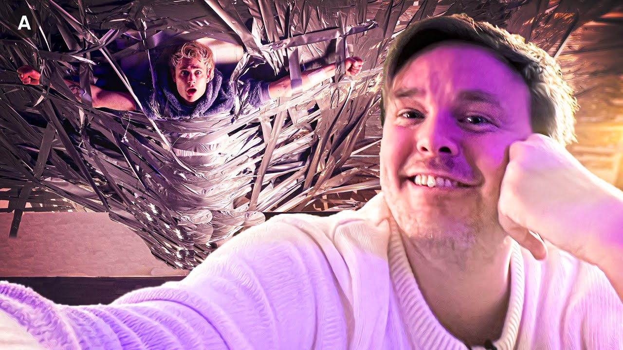 Vi TEIPET Victor til TAKET en hel natt!!