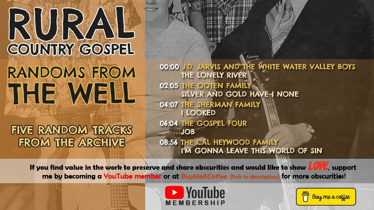 TSV F5094 - Rural Randoms From The Well [1960s,70s Rural Country Gospel]