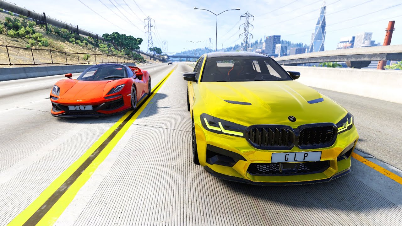 Street Racing – BeamNG Drive – Crazy and Dangerous Crashes