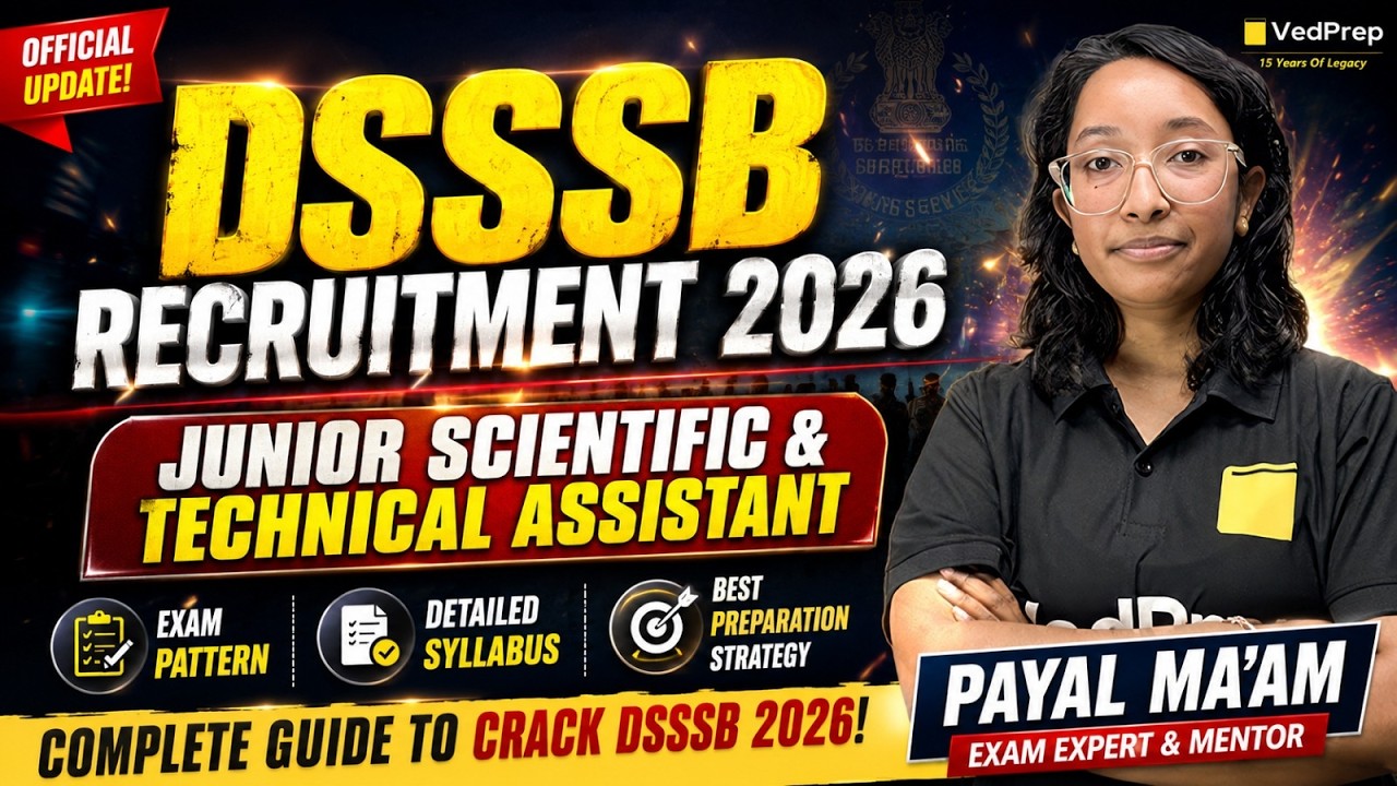 DSSSB Recruitment 2026 | JSA & Technical Assistant | Exam Pattern, Syllabus & Preparation Strategy