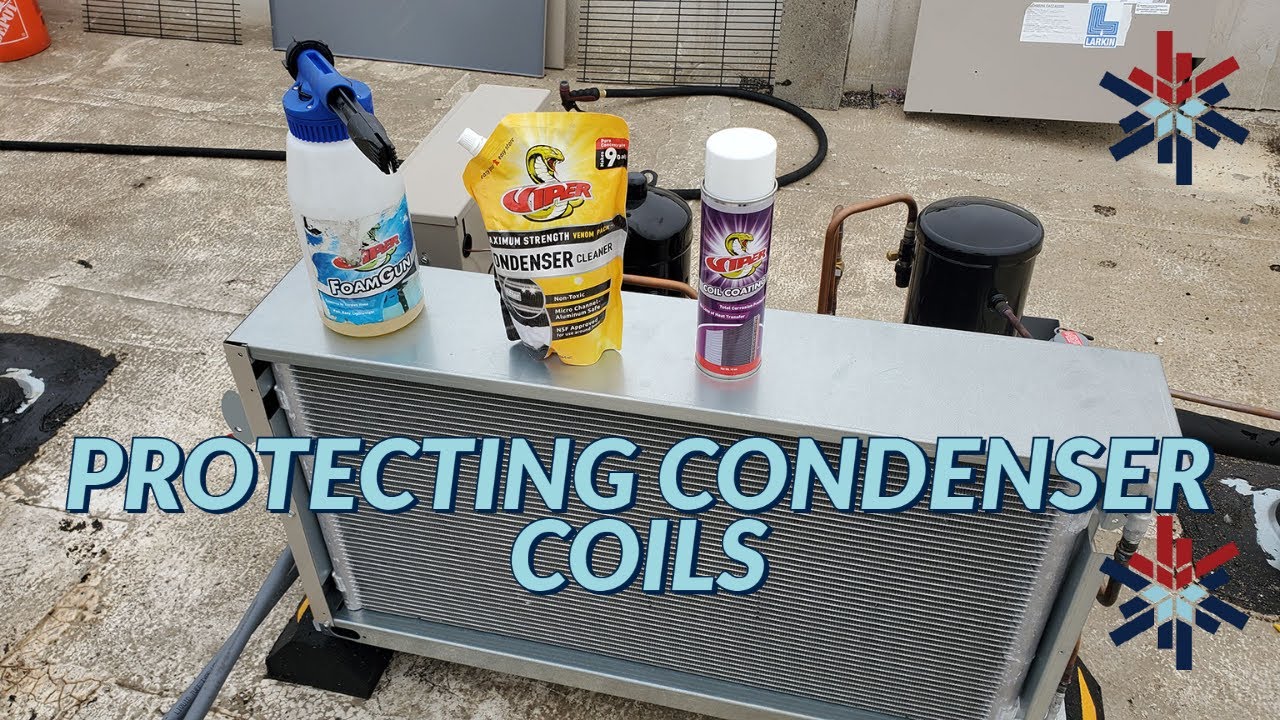 PROTECTING CONDENSER COILS (bonus video)