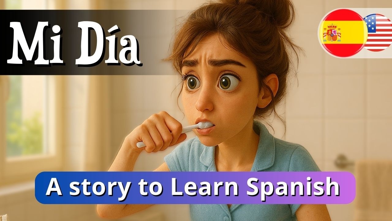 LEARN SPANISH: A Day in My Life | Easy Short Story for BEGINNERS