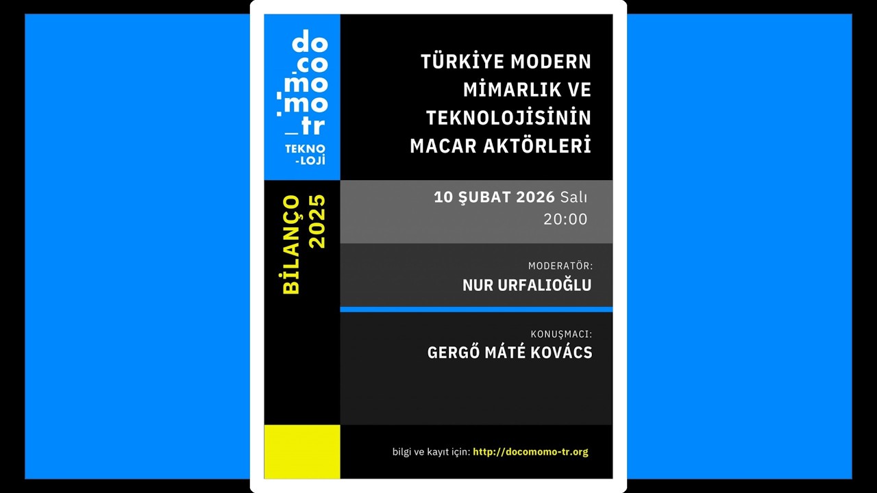 docomomo_tr BİLANÇO 2025-1 TEKNOLOJİ