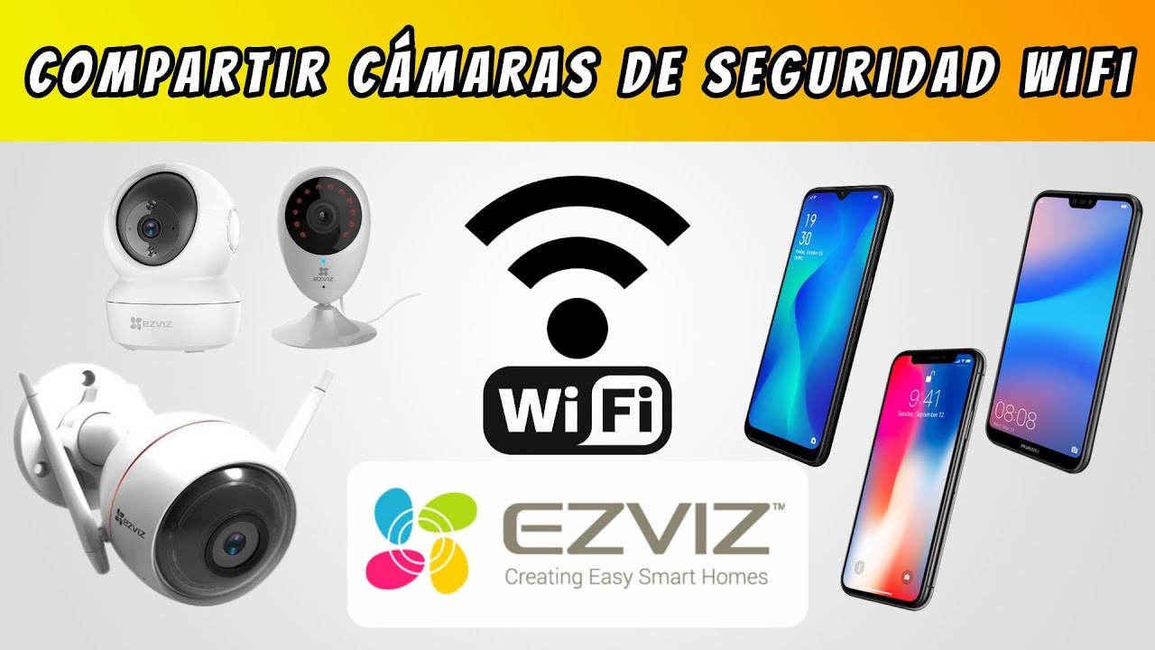 Como Compartir C&aacute;mara EZVIZ en Varios Tel&eacute;fonos 📱 NUEVO 2023