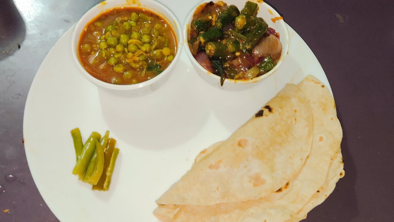 live 🔴🔴 matar ka chhola bhindi chilli  aur multigrain aate ki Roti