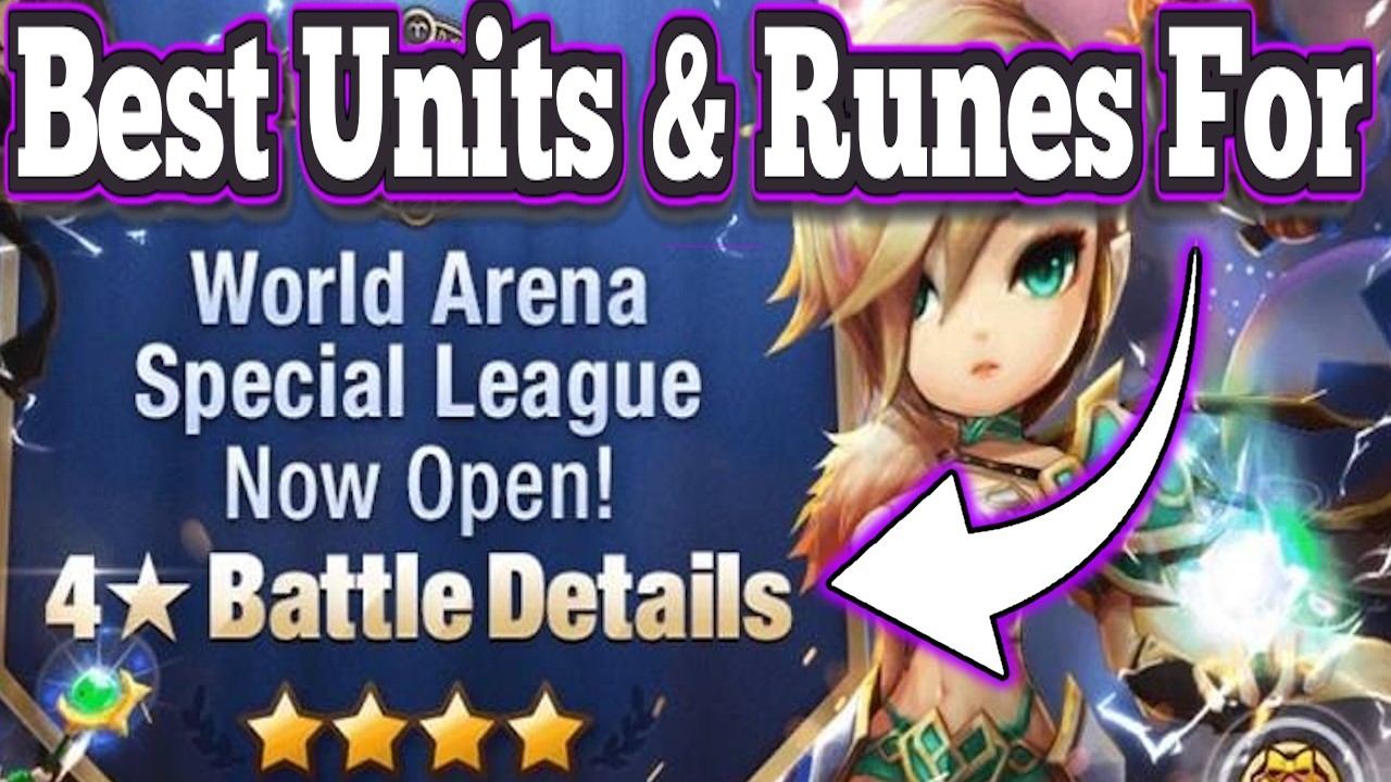 4 Star Special League USE THESE UNITS! But First Do THIS! - Summoners War