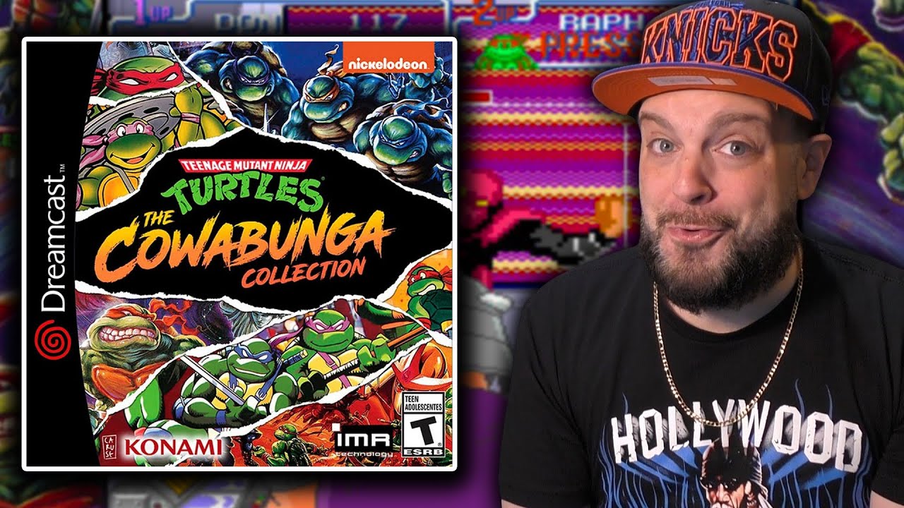 TMNT Cowabunga Collection For Dreamcast Is INCREDIBLE!