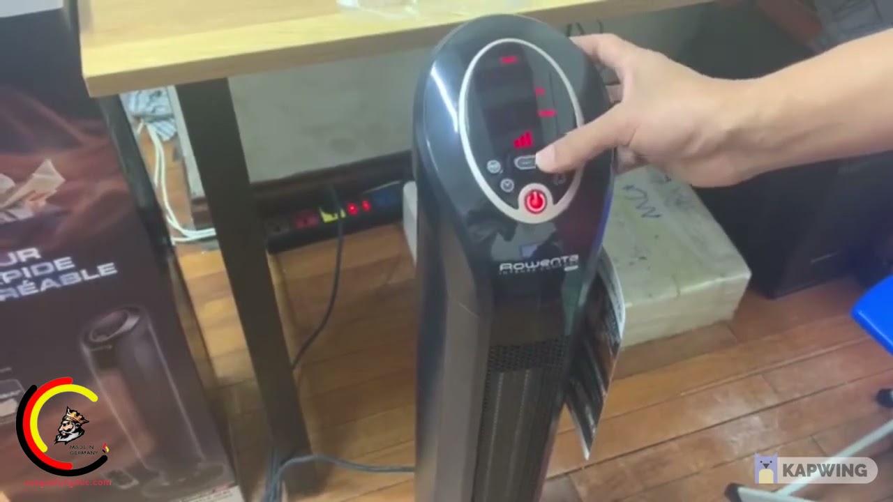 Hướng Dẫn Sử Dụng Quạt Sưởi Rowenta SO9420