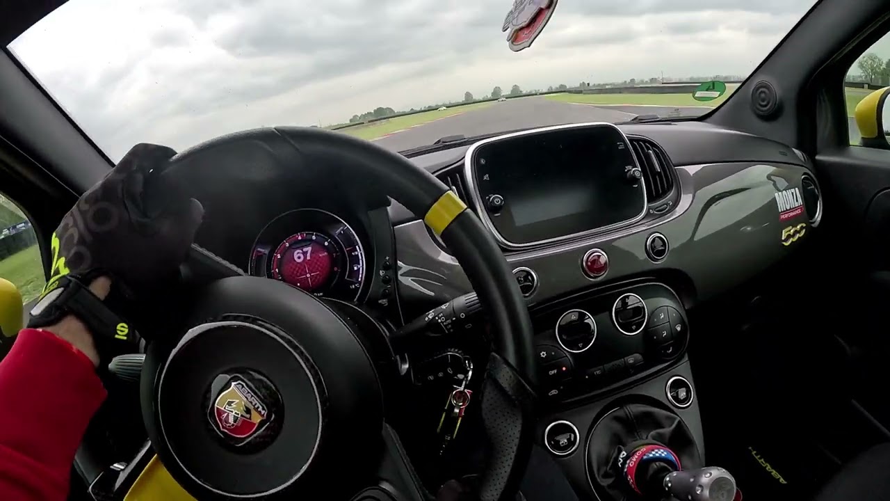 Hot Lap Tazio Nuvolari completo 5200mt - POV Abarth 595