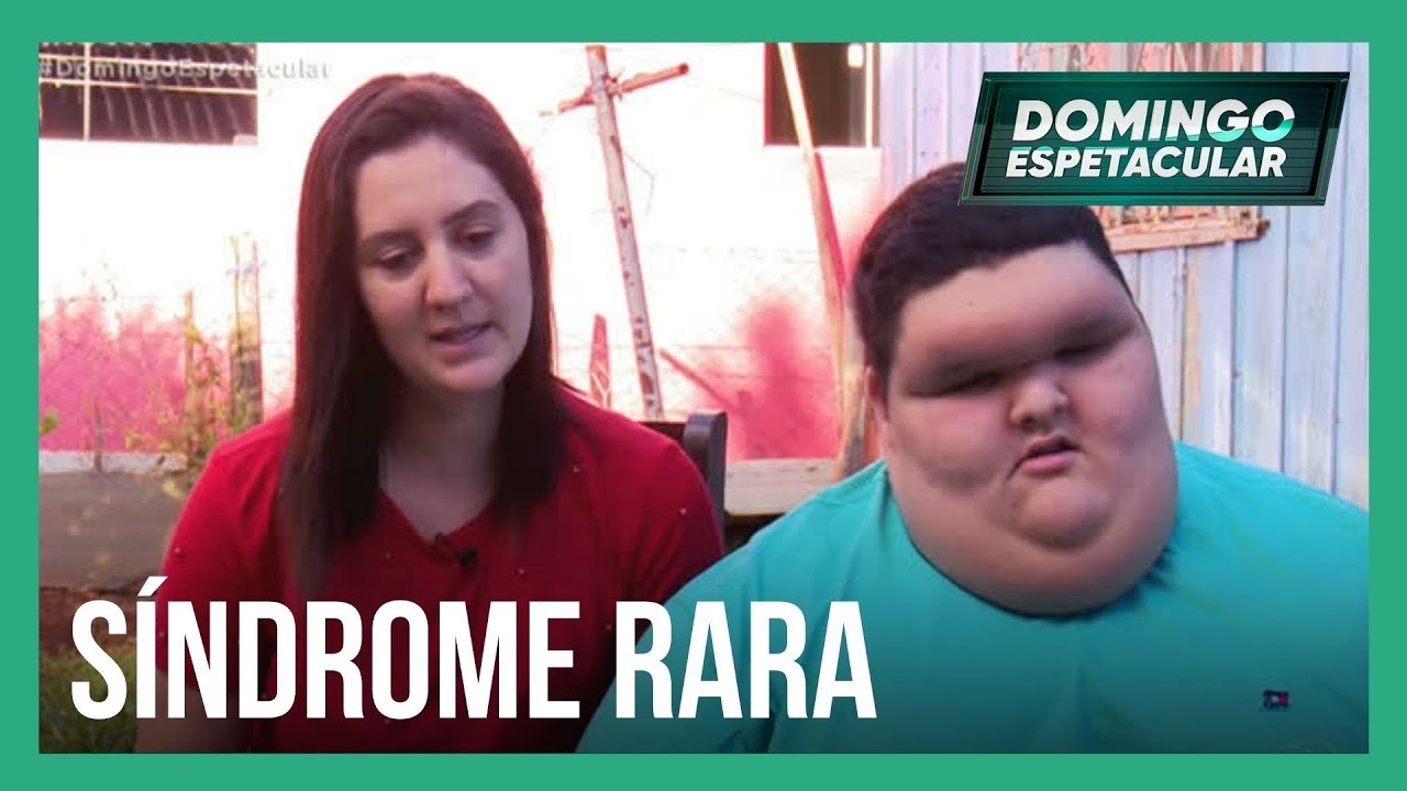 Menino de 10 anos chega aos 200 kg, mas médicos não conseguem diagnosticar doença
