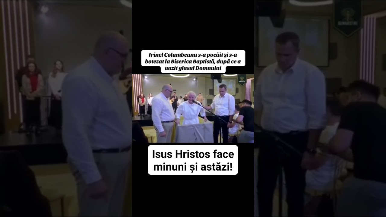 Irinel Columbeanu s-a pocăit! 👏