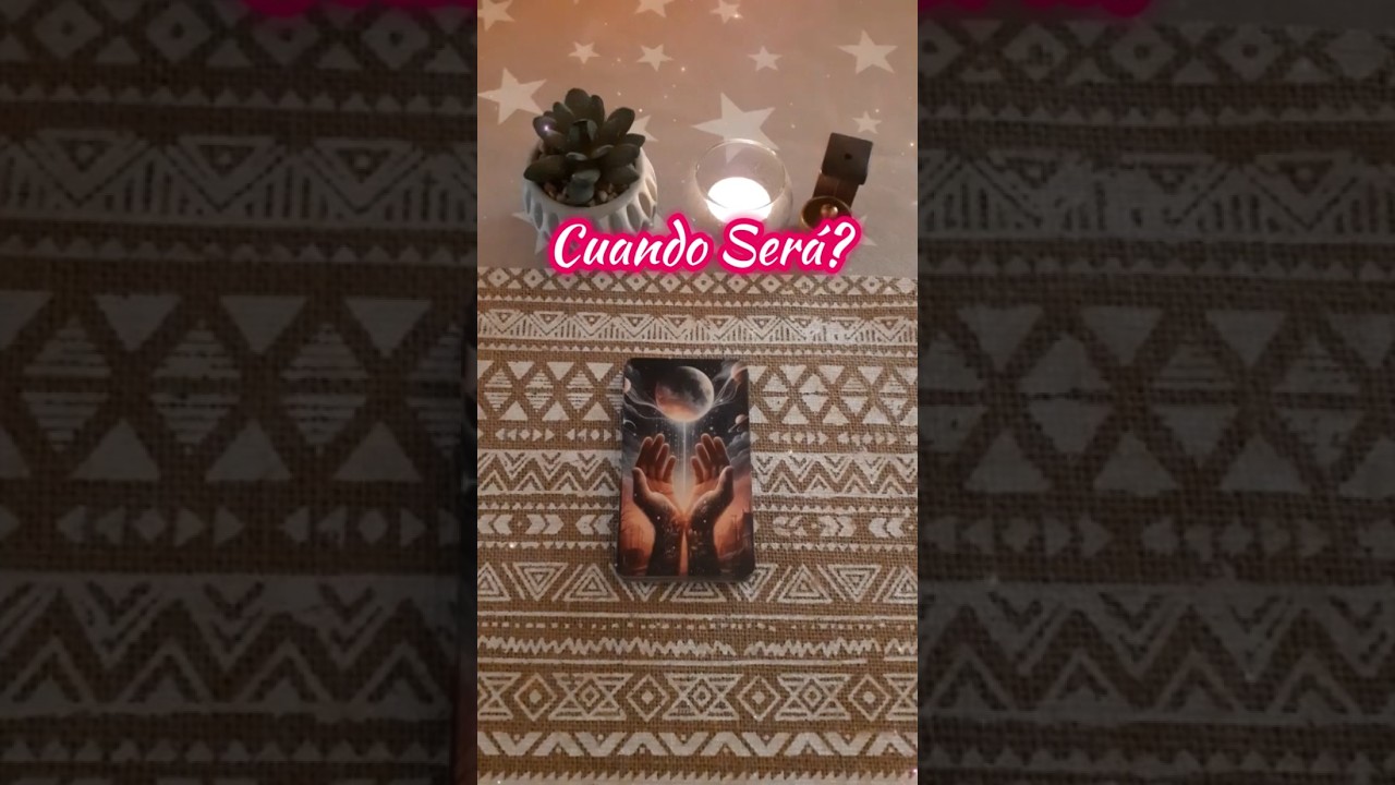 ❤️CUANDO SER&Aacute; LO QUE EST&Aacute;S ESPERANDO❤️ #shorts #tarotespa&ntilde;a #tarot #horoscopo