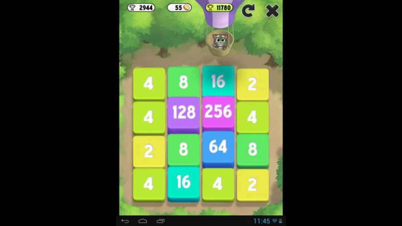 My talking tom 2048