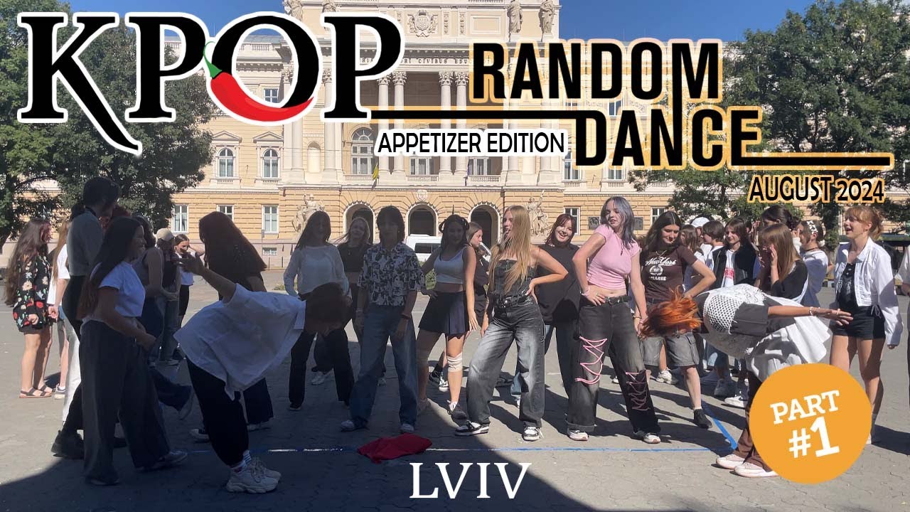 [KPOP IN PUBLIC] RANDOM DANCE IN UKRAINE — LVIV [part.1]