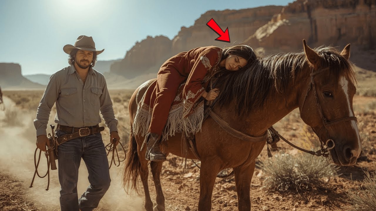 El vaquero dio su único caballo a la apache... A la mañana, el jefe trajo 50 purasangre.