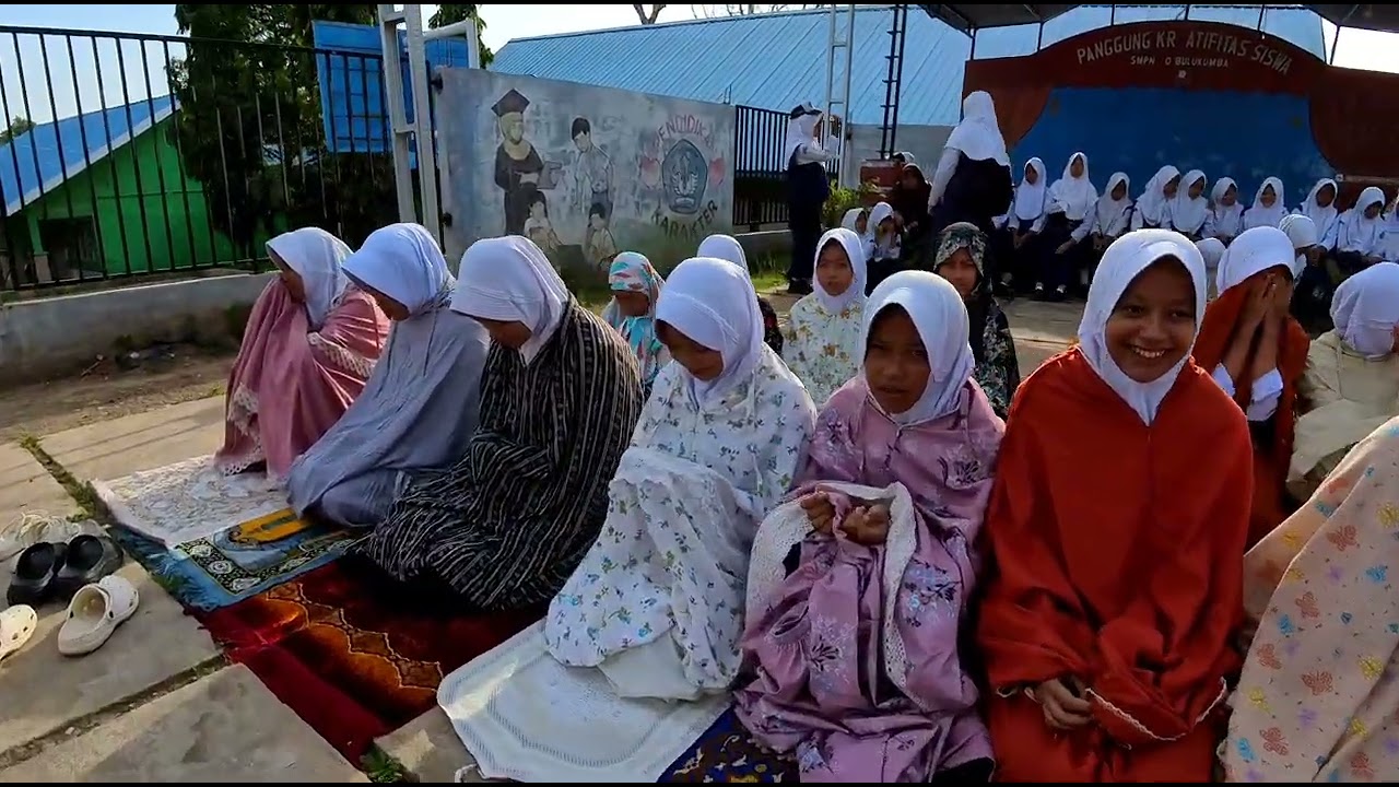 SMPN. 40 BULUKUMBA gelar Shalat Dhuha Berjamaah | Selasa, 3 Maret 2026