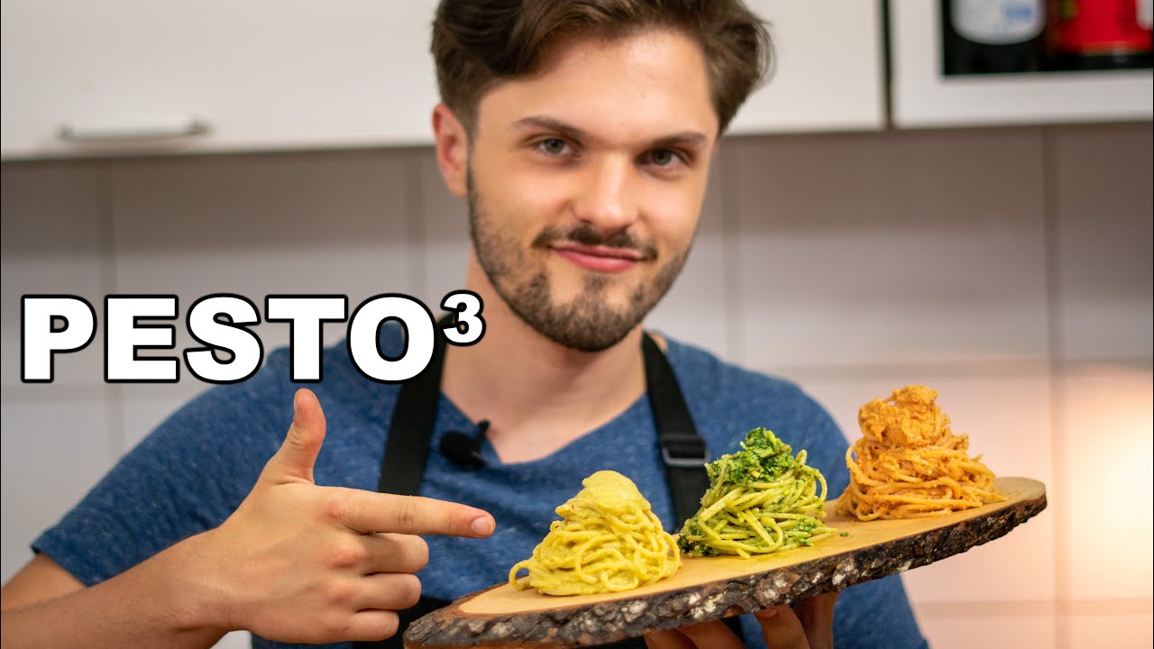 Die 3 besten Pestos selbstgemacht - mit Basilikum, Brokkoli oder Zucchini auch in vegan