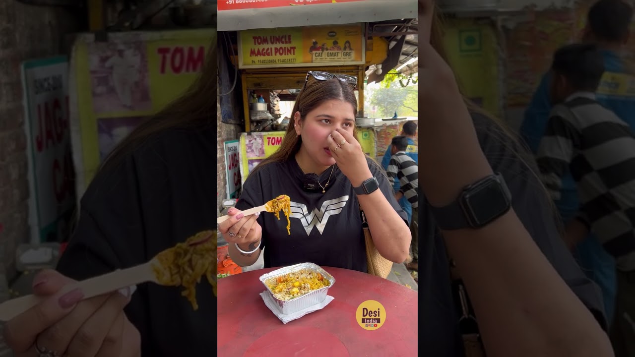 Tried Every Type Of Maggi (20+) At Tom Uncle Maggi Point || Most Overrated Maggi Wala Of North Campu