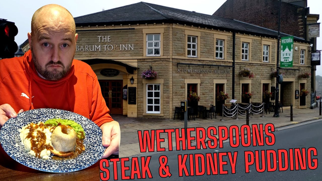 Wetherspoons STEAK & KIDNEY PUDDING - Will it be any good??? - Food Review - WETHERSPOONS WEEK Day 2