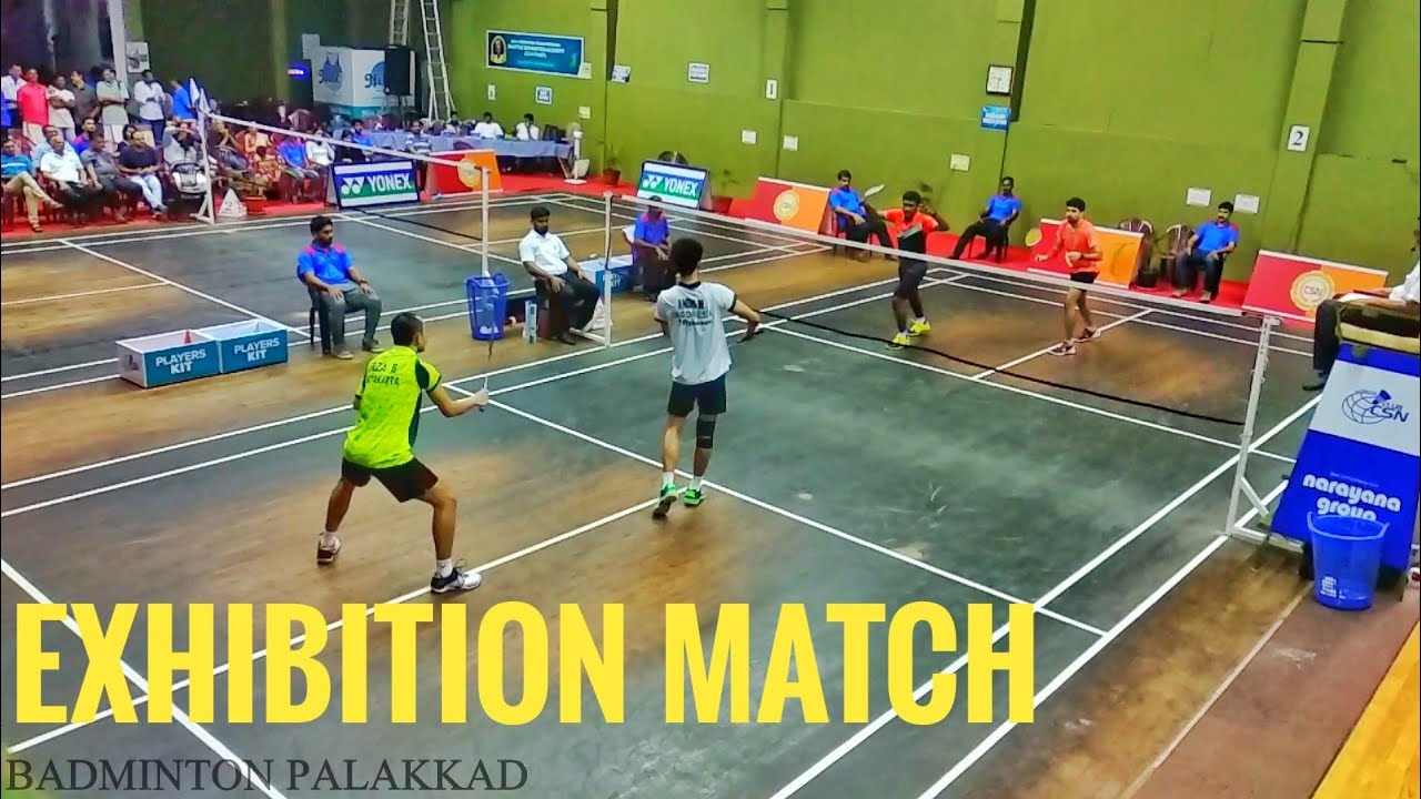 BENNET ANTONY&VINEETH VS INDONESIAN PLAYERS:BADMINTON DOUBLES EXHIBITION MATCH HIGHLIGHTS 2018